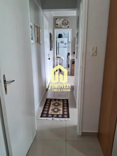 Apartamento aconchegante à venda em Gonzaguinha, São Vicente - 1 quarto, garagem