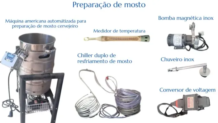 Cervejeira Caseira brassagem 