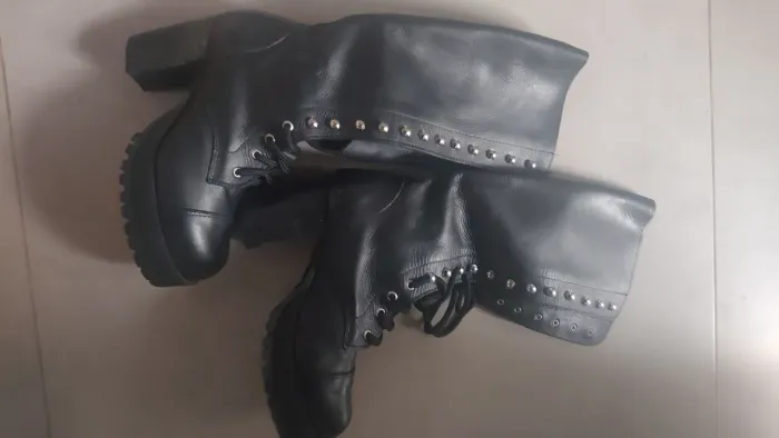 Botas Altas com Salto 