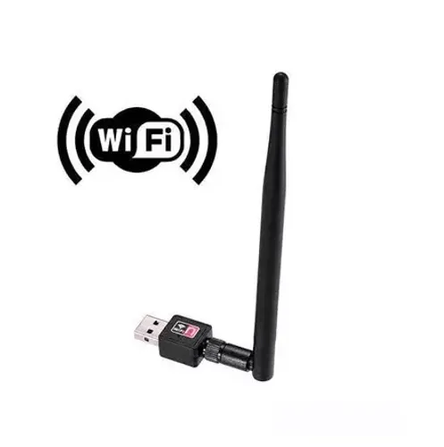 Antena Wifi Com Adaptador Usb 802.11n Receptor Desktop 1200mps Conexao Internet (Entrego)