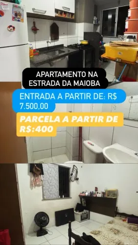 Apartamento na estrada da maioba 