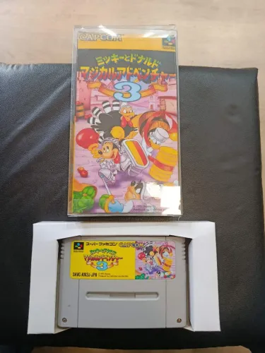 Magical Quest 3 Exclusivo Japão 100% Original + Caixa Repro