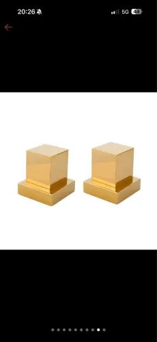 Kit Acabamento Para Registro Quadrado E Redondo 1/2 Ou 3/4 Padrão Deca,100% Metal