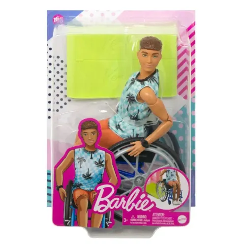 Boneco ken Cadeirante Barbie 