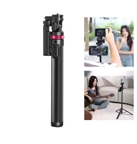 Tripé ulanzi 1.80mt profissional com controle Bluetooth