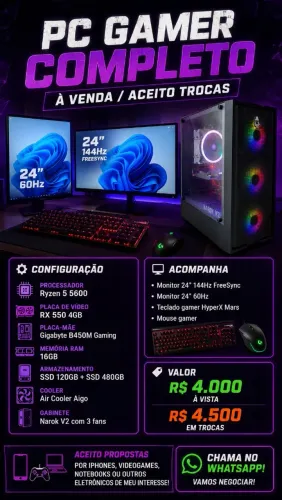 Pc gamer barato
