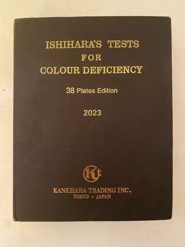 Livro Teste de Ishihara - Daltonismo