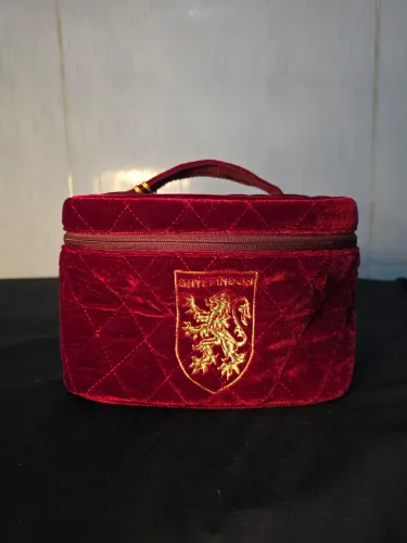 Necessaire Harry Potter Veludo Grifinória