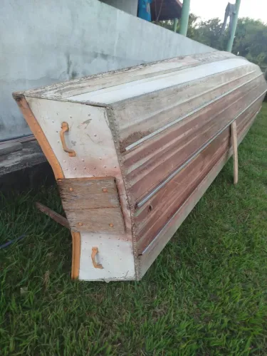 Vendo canoa alumínio 6mts