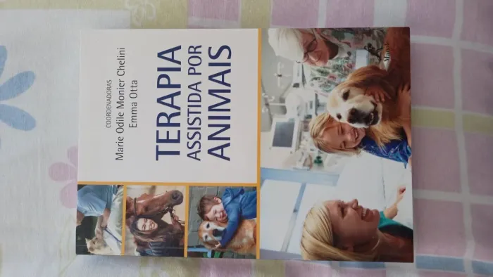 livro terapia assistida por animais - tratamentos terapêutico