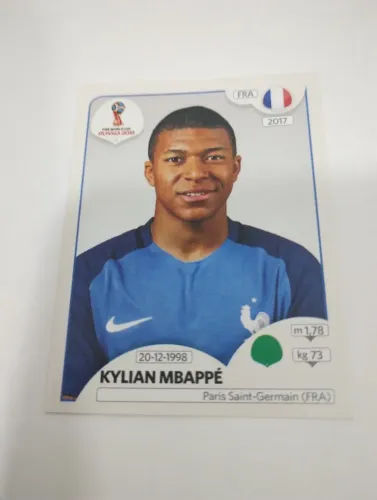 Figurinha Mbappe Copa 2018 Russia