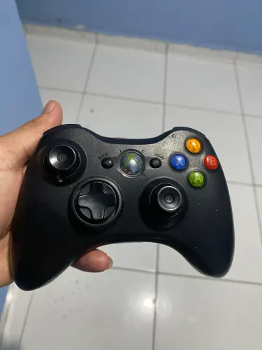 Controle Xbox 360 original com carcaça adicional nova!