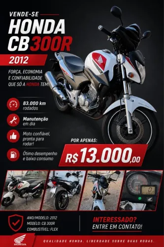Honda CB 300 R Edicao limitada