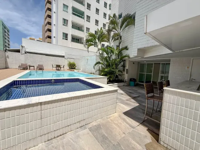Apartamento à venda, 3 quartos, 1 suíte, 2 vagas, Cabo Branco - João Pessoa/PB