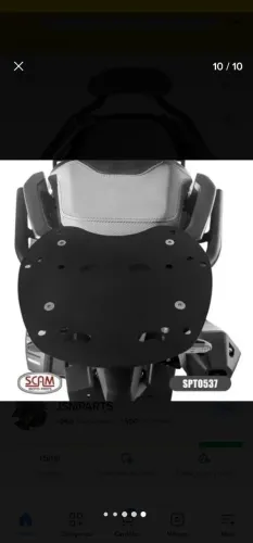 Suporte para bagageiro GIVi da marca SCAM para Honda ADV 2021 em diante.