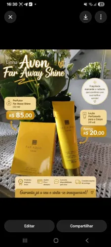 Produtos Avon Abaixo do preço que está na revista