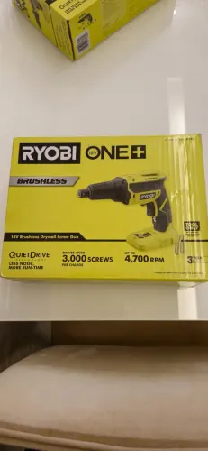  Duas Pistolas De Parafuso Para Drywall Ryobi 18v One+ Brushless