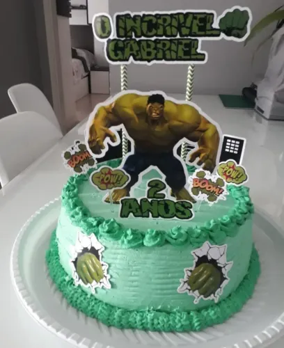 Topo de bolo personalizado