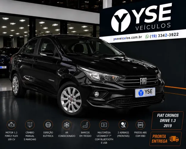 Fiat Cronos Drive 1.8 16V Flex AUT 2019