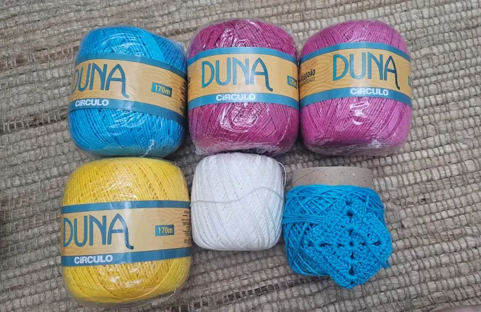 Artesanato: Kit 3 (linhas Duna)