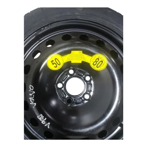 Roda Ferro Estepe Fino Aro 17 Volvo Xc60 T5 2013/2017 C/Pneu