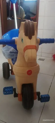 Triciclo infantil cavalinho