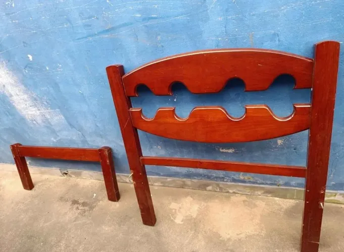 Cama solteiro com colchão