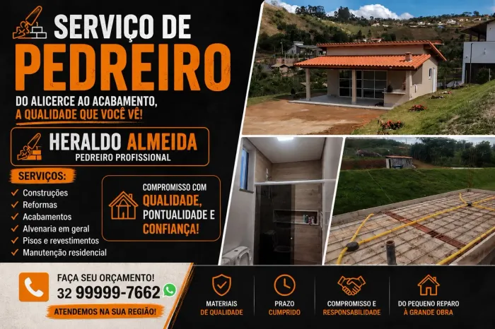 Serviço de pedreiro 