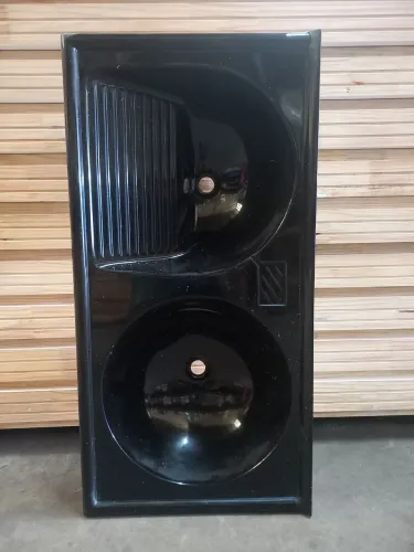 Tanque Sintético Duplo 110x55cm Marca Rorato Ideal para Lavanderia