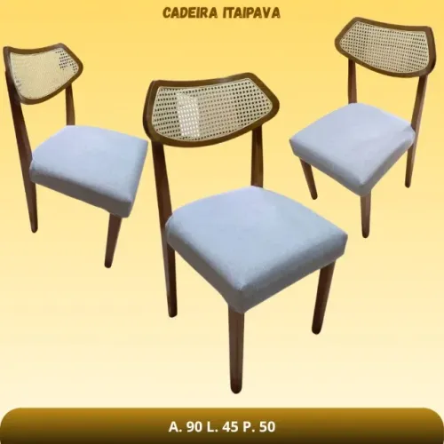 Cadeira Itaipava assento lindo e encosto tela