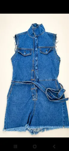 Macacão jeans