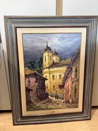 Pintura À Óleo (Ouro Preto) - Marcos Zechetto