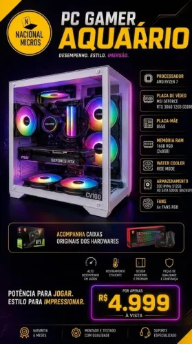 PC GAMER AQUÁRIO 