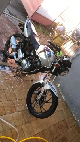 Titan KS 150 montadinha partida elétrica kit 190 comando 68 carburador de Strada válvulão