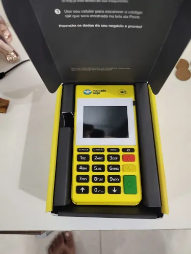 Maquininha de cartão mercado pago