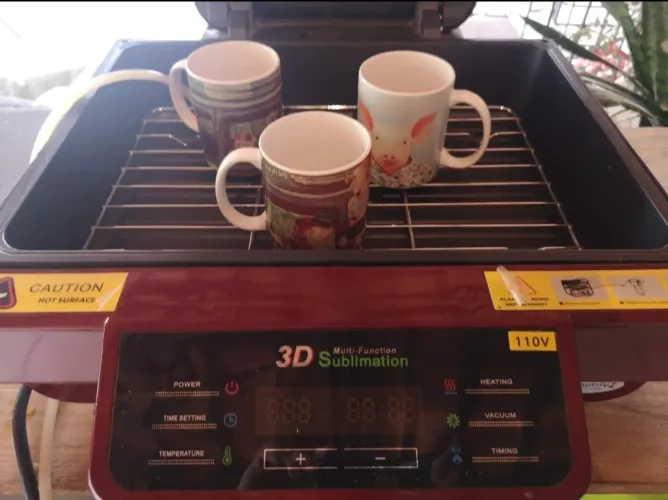 Máquina de sublimação 3d