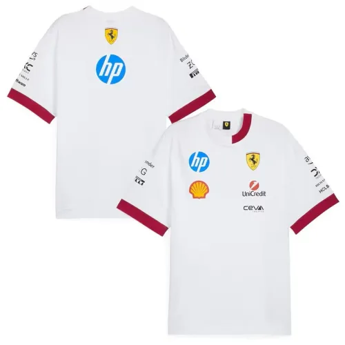 Camiseta Ferrari F1 - Tamanho M - Oversize