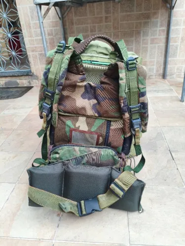 Mochila americana expandida com alça americana Molle 2 e kit conforto completa