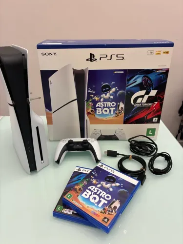 Ps5 Slim 1 TB - Versão com leitor de disco