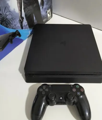 PS4 play4 slim semi novo 90 dias de garantia