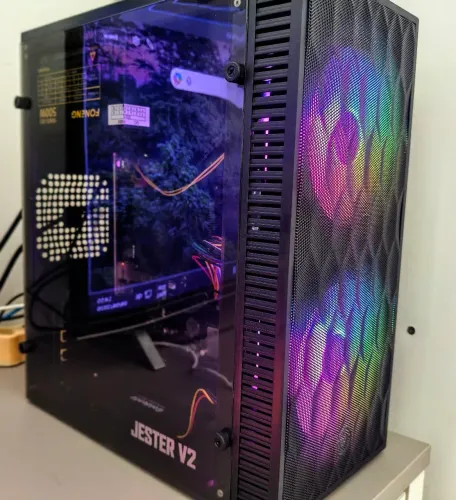 Pc montado para jogos e trabalho
