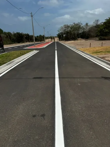 MM - Lotes no asfalto em bairro planejado - Prest. R$ 419,99