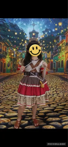Vestido Cangaceira/Junino