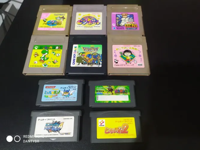 Lote de 10 jogos Nintendo originais 