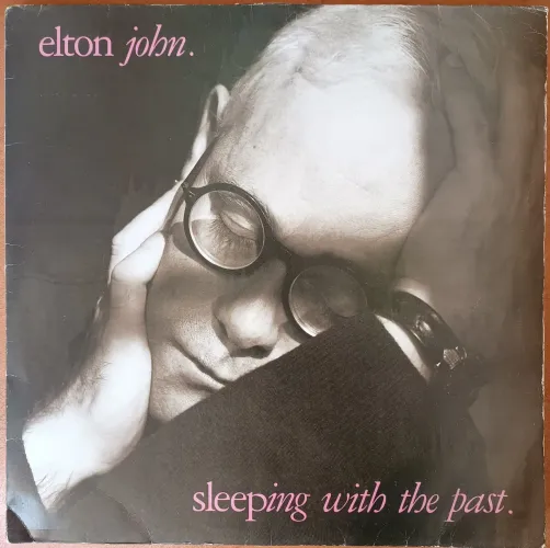LP Elton John Sleeping with the past 1989