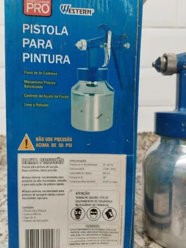 Pistola Pintura PRO Western SG-35 Baixa Pressão