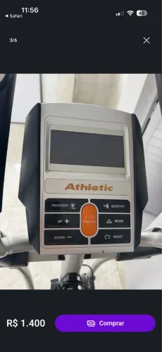 Elíptico Athletic 460EP