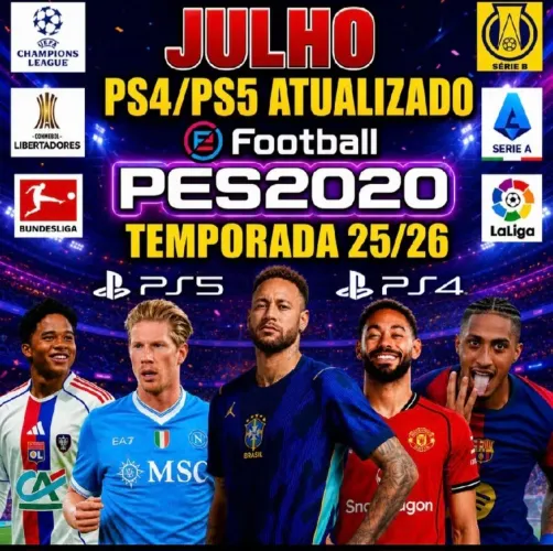 OPTION FILE PES 2026 ATUALIZADO PES 2021 PES 2020 PS4/PS5