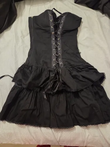 Vestido Preto Espartilho