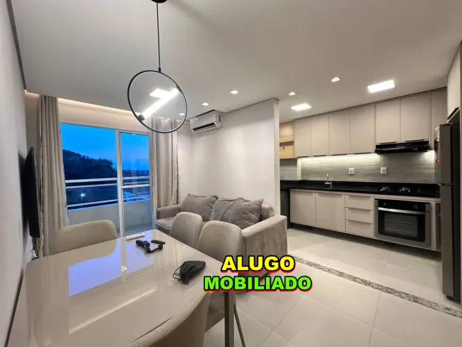 Condomínio Mirante das Flores - Apartamento 2 Dormitórios 100% Mobiliado na Ponta Negra